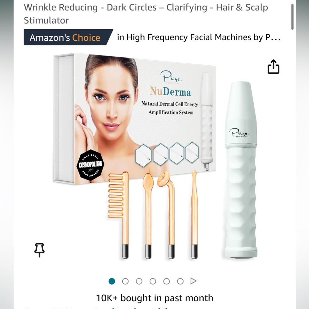 NuDerma Cell Energy Amp - wrinkle reducing tool